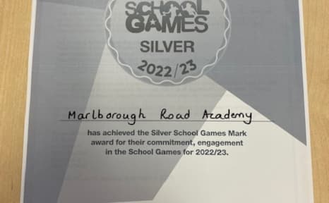 Marlborough Road School Games Award
